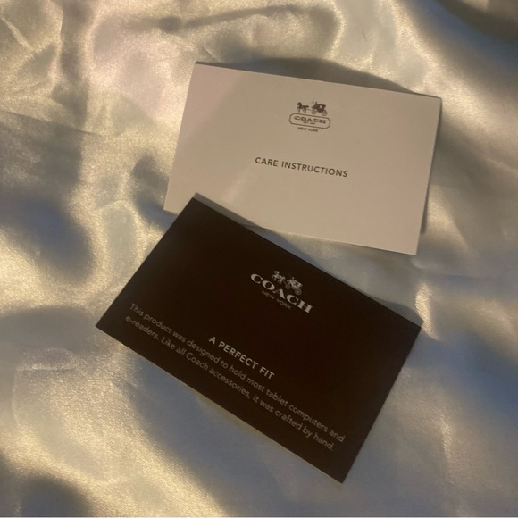 Coach Madison Leather East West Swing Back Crossbody Purse Slim Olive Green - Picture 6 of 6